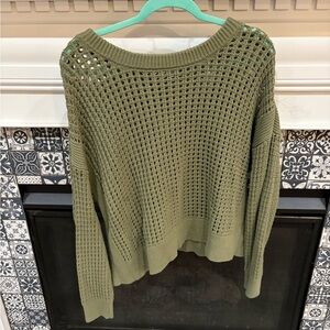 Olive Green Women's Sweater